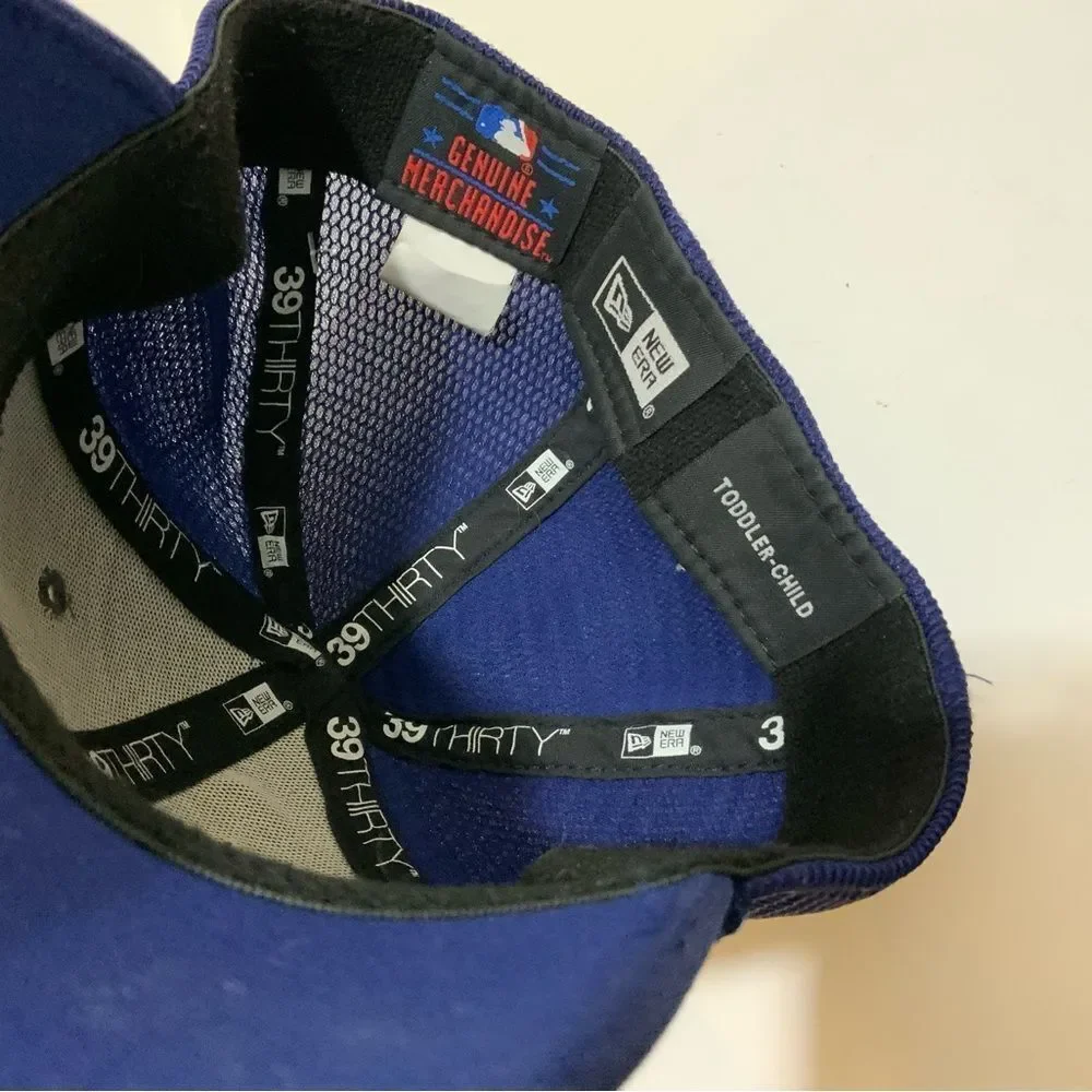 New Era 39Thirty Texas Rangers‎ Toddler Child Blue Red MLB Flex Fit Cap